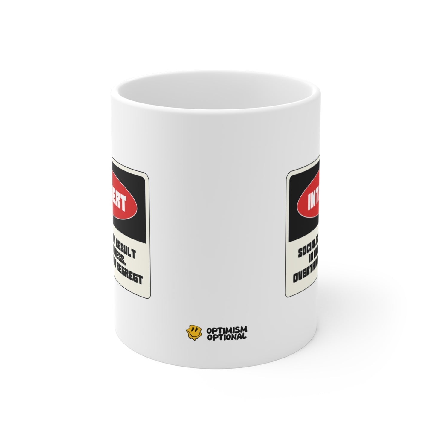 Introvert Alert (English Version) - 11oz Mug